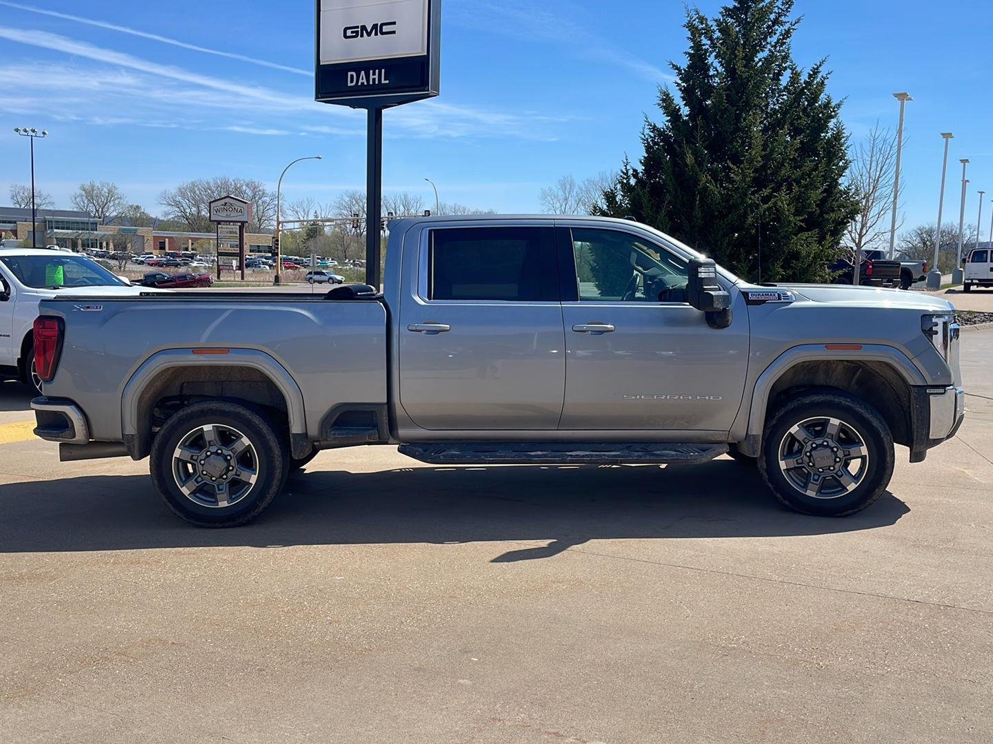 Used 2025 GMC Sierra 3500HD SLE with VIN 1GT4UTEY1SF174410 for sale in Winona, Minnesota
