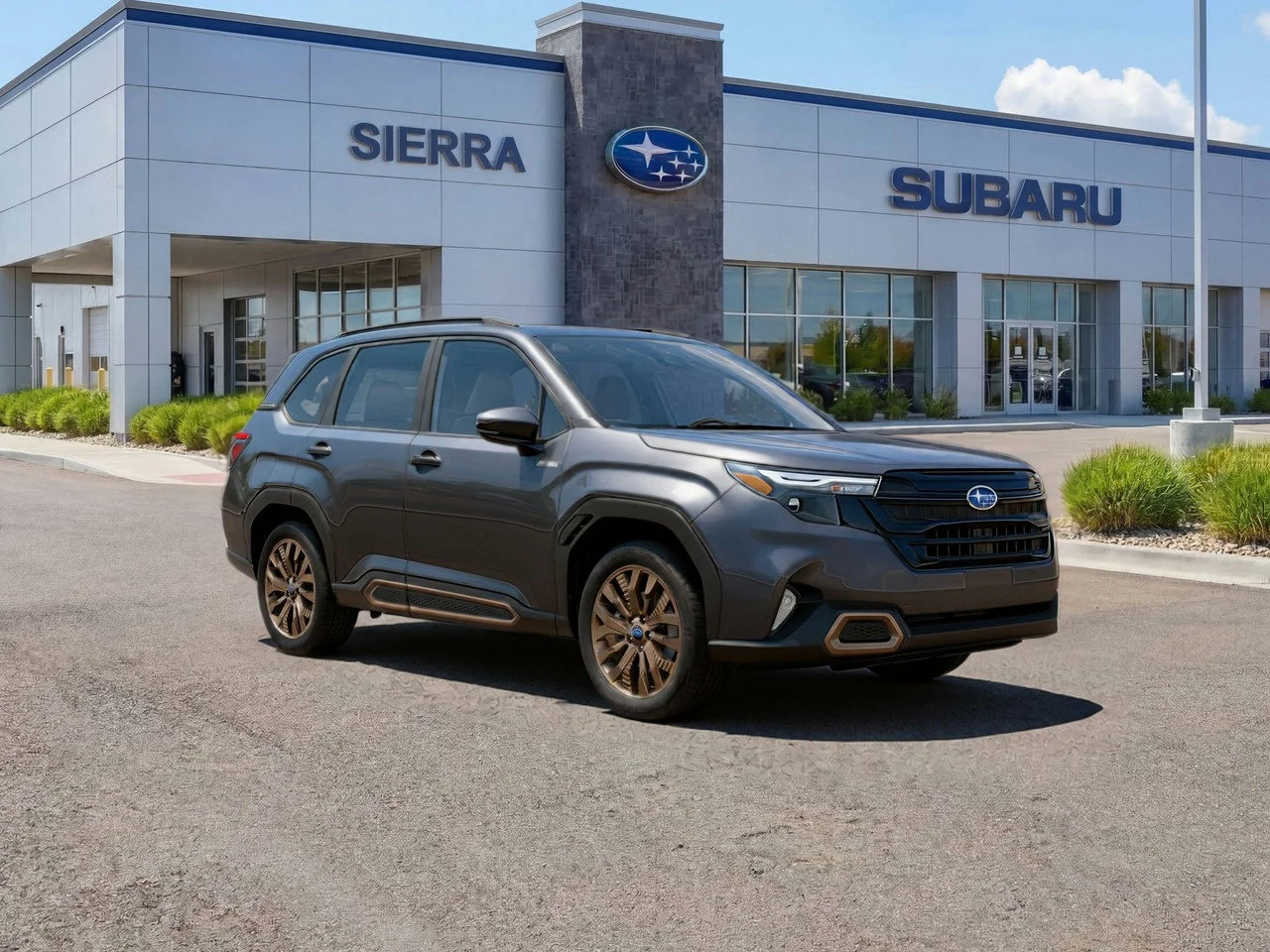 New 2026 MAGNETITE GRAY METALLIC Subaru Sport Hybrid image 16