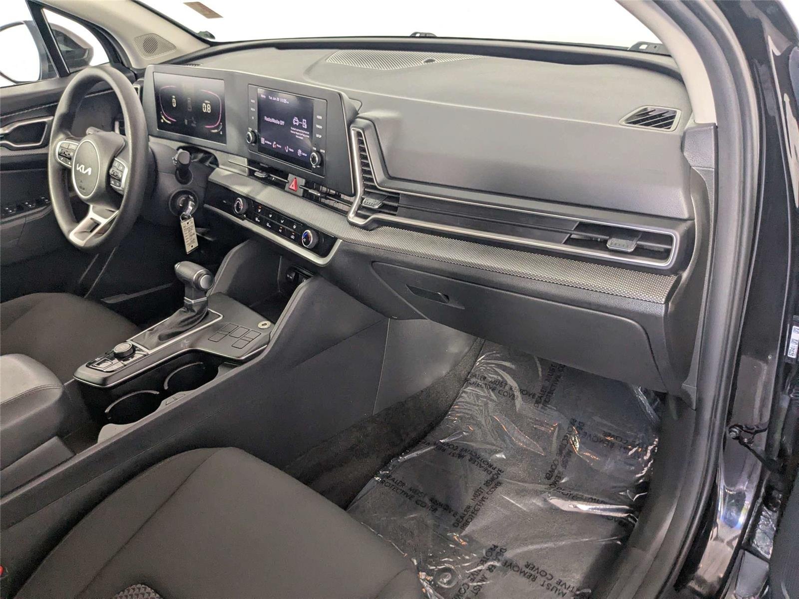 Used 2024 Fusion Black Kia LX image 29