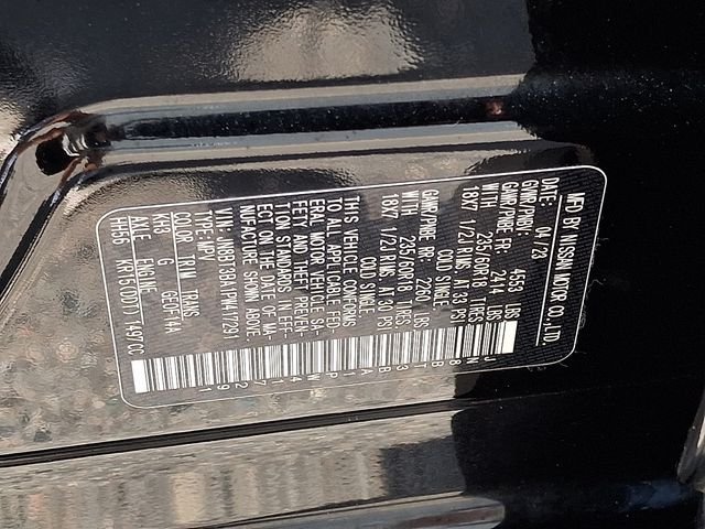 Used 2023 Black Nissan SV image 27