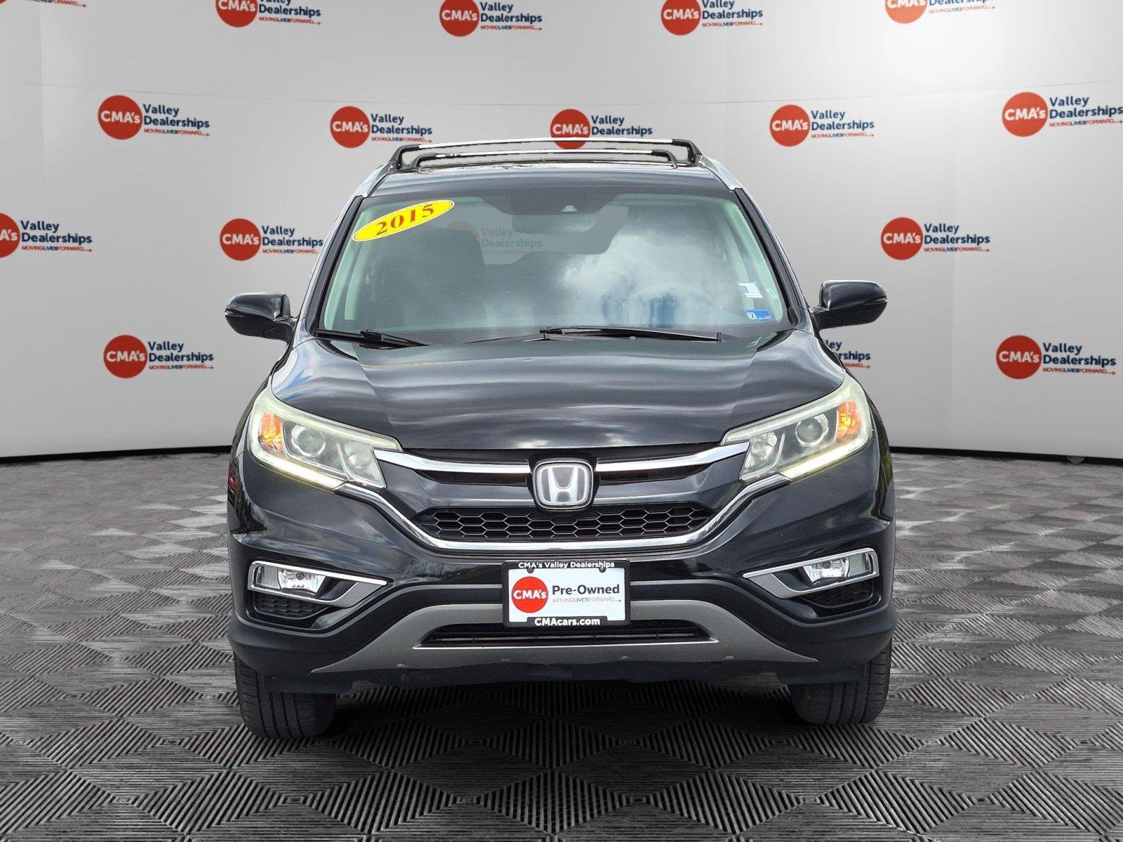 Used 2015 Crystal Black Pearl Honda Touring image 2