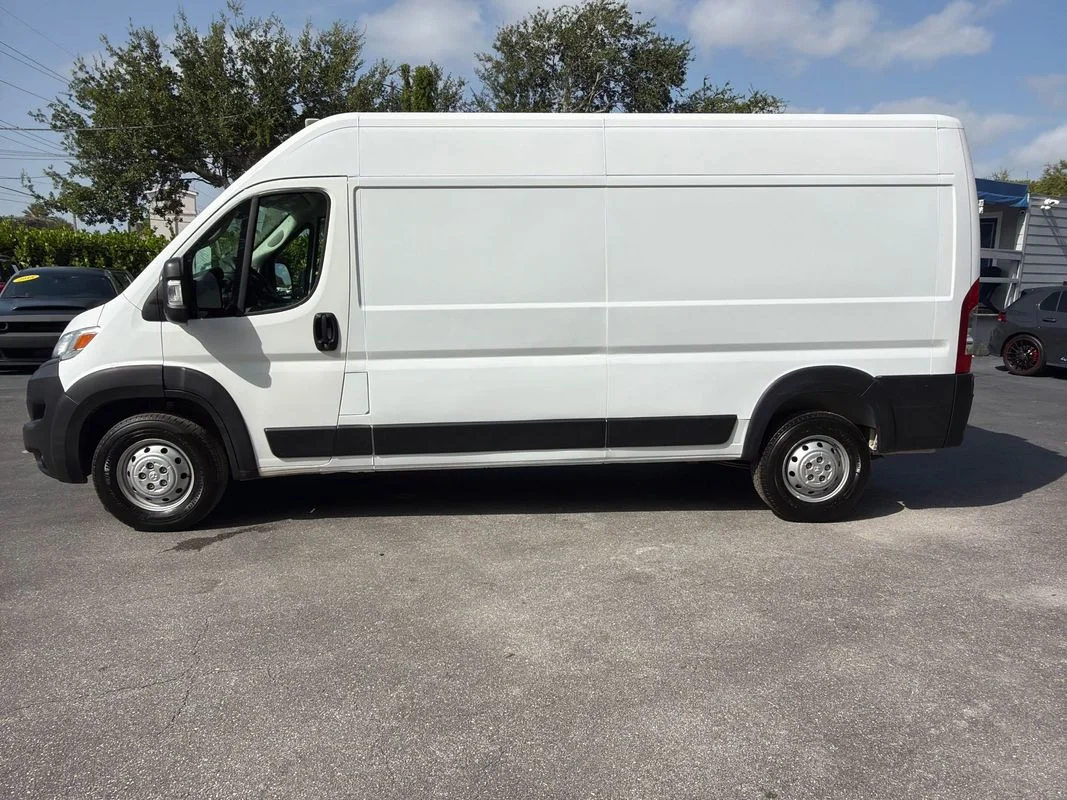 Used 2023 White Ram Cargo Van High Roof 159" WB image 2