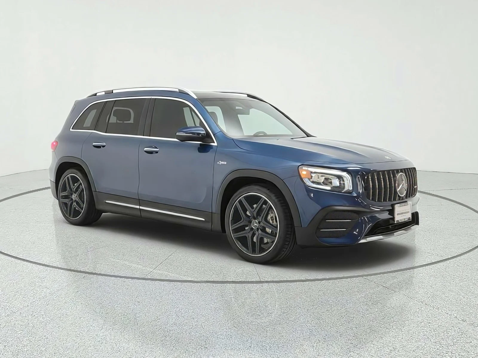 Used 2023 Denim Blue Metallic Mercedes-Benz AMG® GLB 35 4MATIC SUV image 3