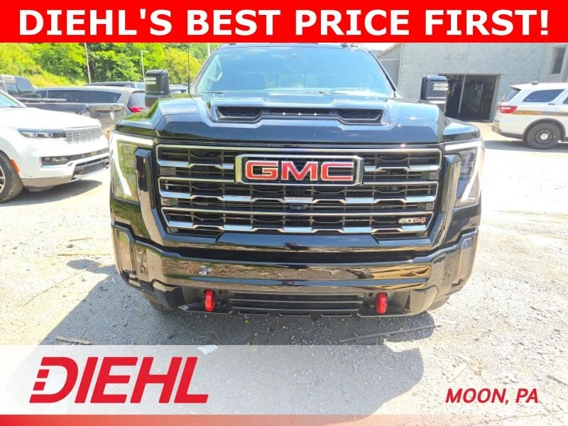 Used 2024 Black GMC AT4 image 2