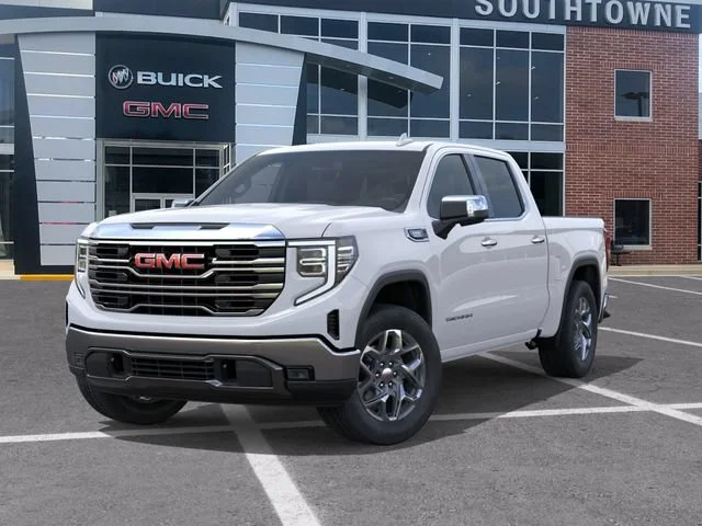 New 2026 Glacier White Tricoat GMC SLT image 6