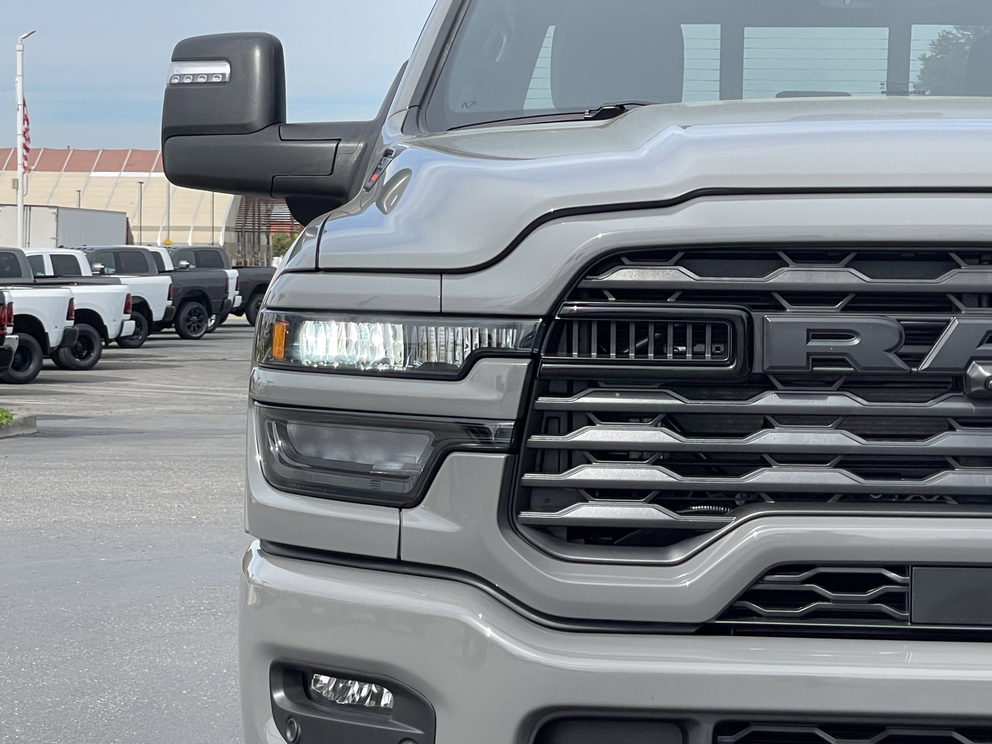New 2026 Ceramic Gray Clear-Coat Exterior Paint RAM Big Horn image 6