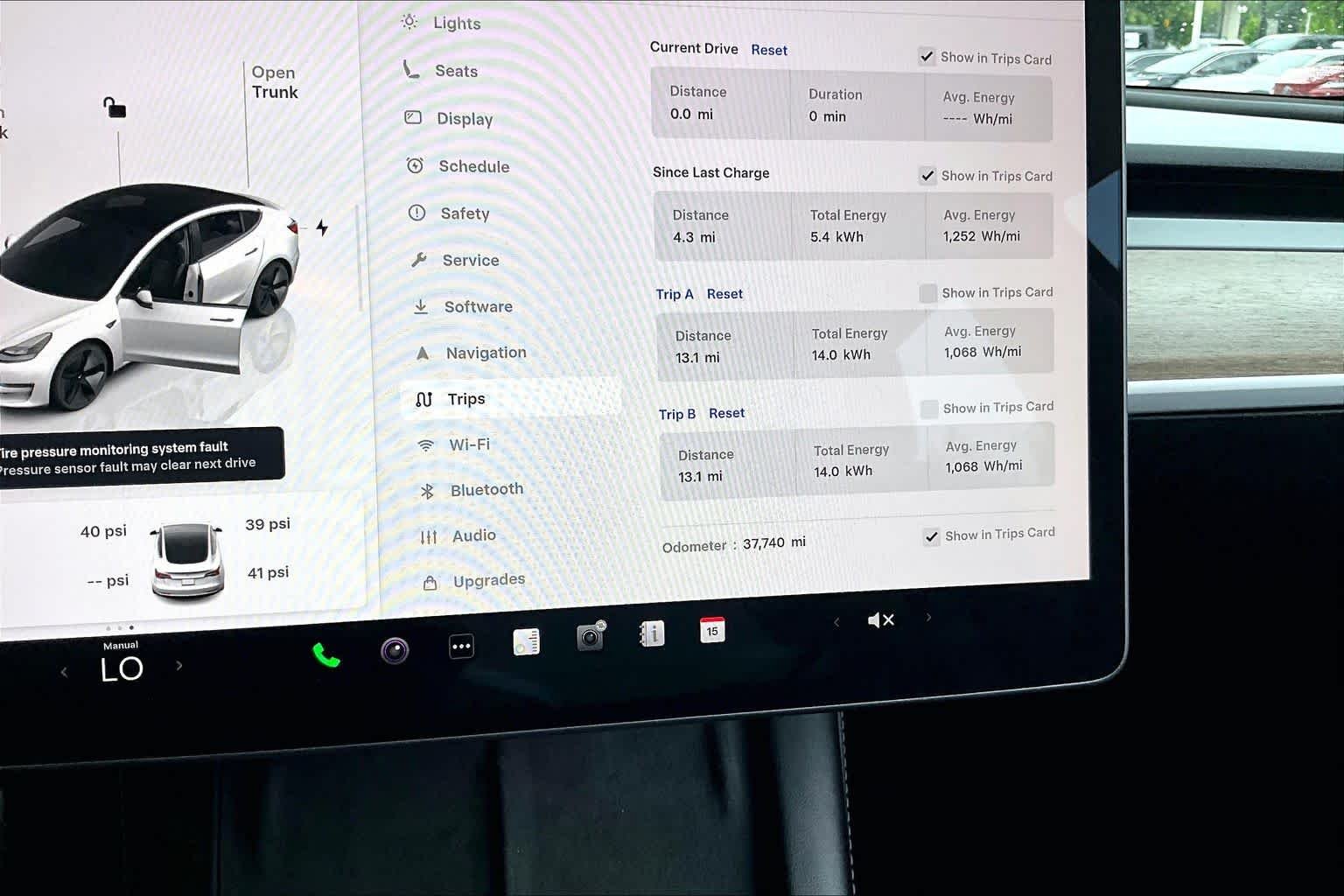 Used 2023 Pearl White Multi-Coat Tesla  image 22