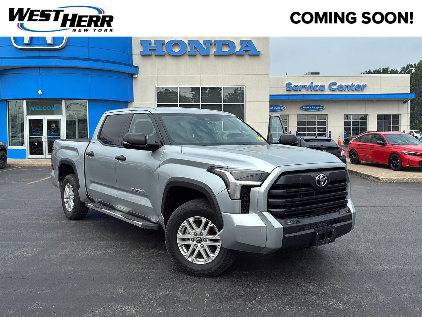 Used 2022 Celestial Silver Metallic Toyota SR5 image 1