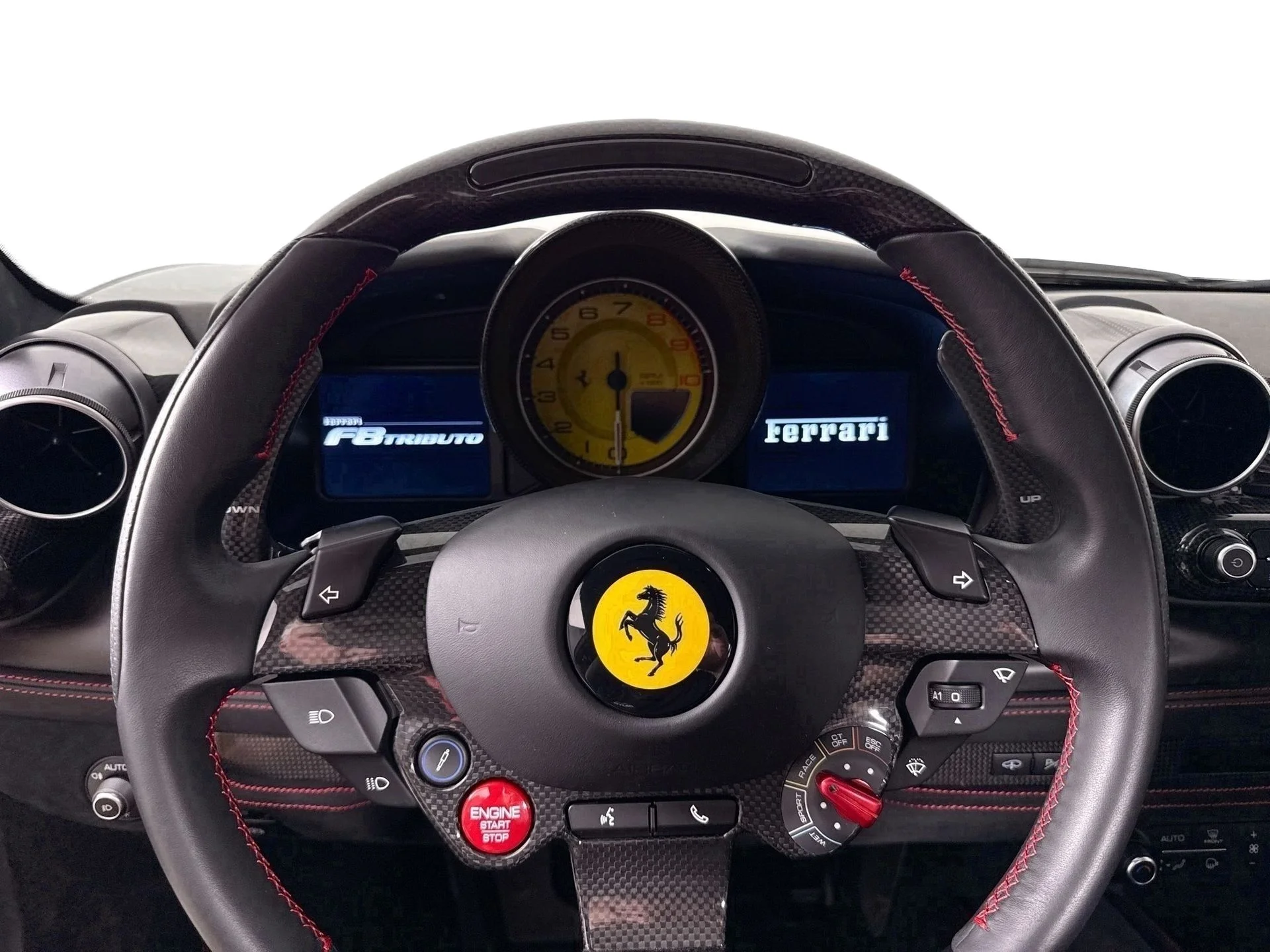 Certified Used 2021 Grigio Silverstone Metallic Ferrari Base image 11