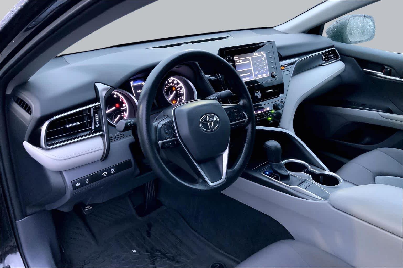 Used 2024 Midnight Black Metallic Toyota LE image 17