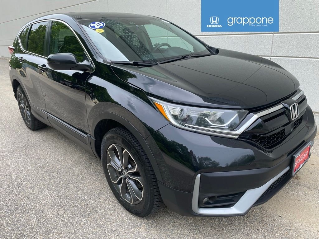 Used 2020 Crystal Black Pearl Honda EX-L image 1