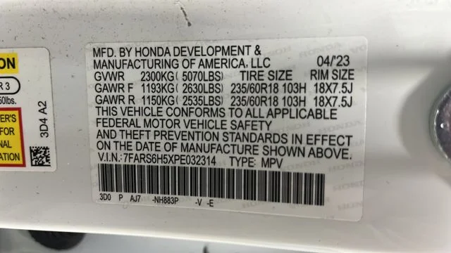 Used 2023 Platinum White Honda Sport image 28
