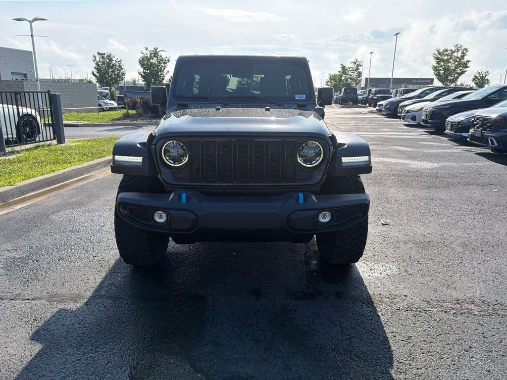 Used 2024 Jeep Wrangler 4xe Willys 4XE with VIN 1C4RJXN62RW310574 for sale in Kansas City