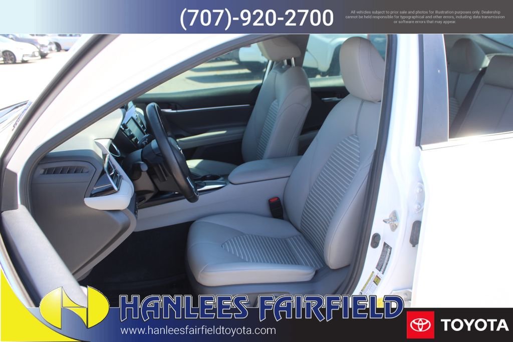 Certified Used 2019 White Toyota SE image 12