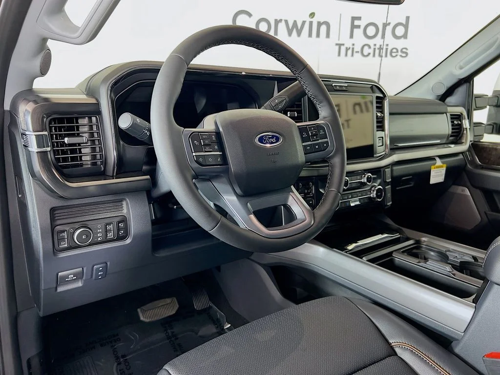 New 2026 Carbonized Gray Metallic Ford Lariat image 3