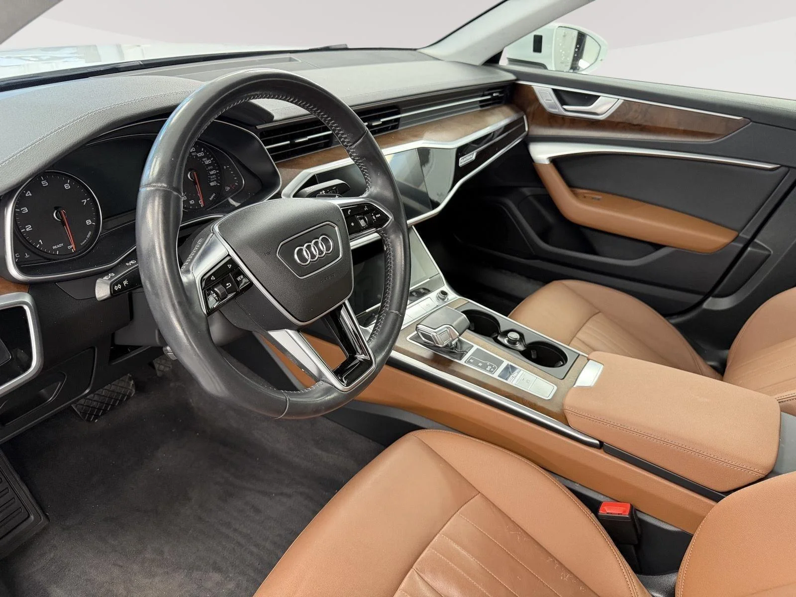 Used 2019 Glacier White Metallic Audi Premium image 14