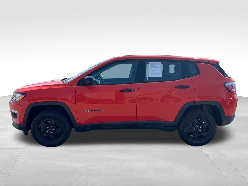 Used 2018 Orange Jeep Sport image 2