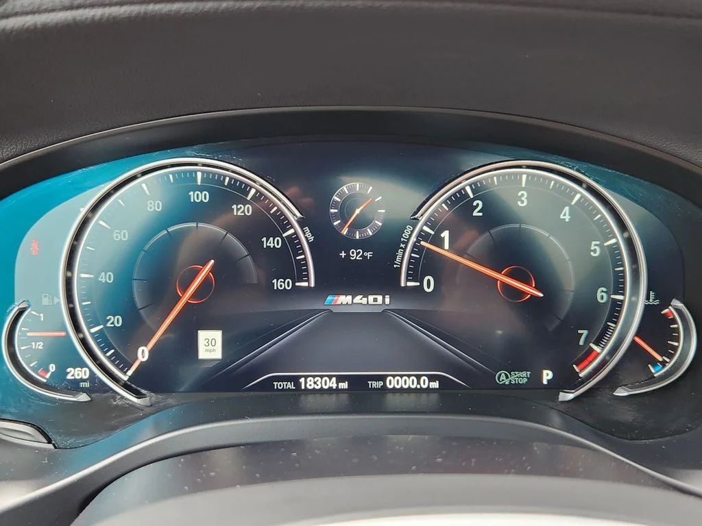 Used 2019 Black Sapphire Metallic BMW M40i image 22