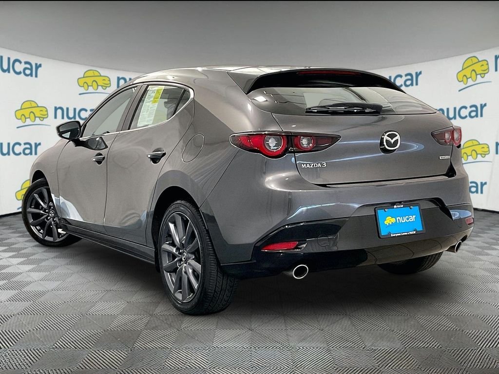 Used 2022 Machine Gray Metallic Mazda Preferred image 4