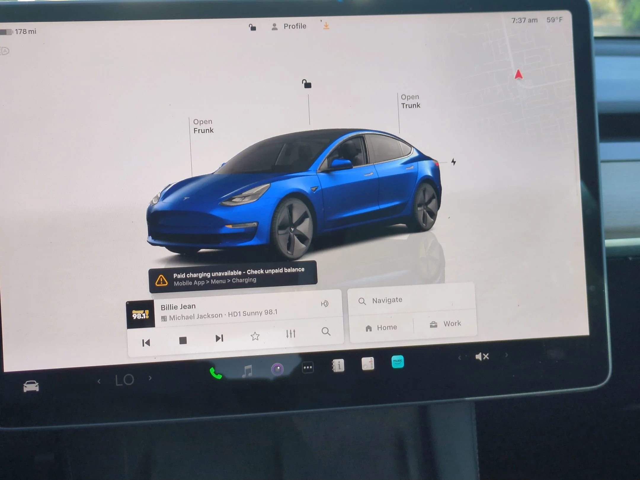 Used 2023 Blue Tesla Base image 19