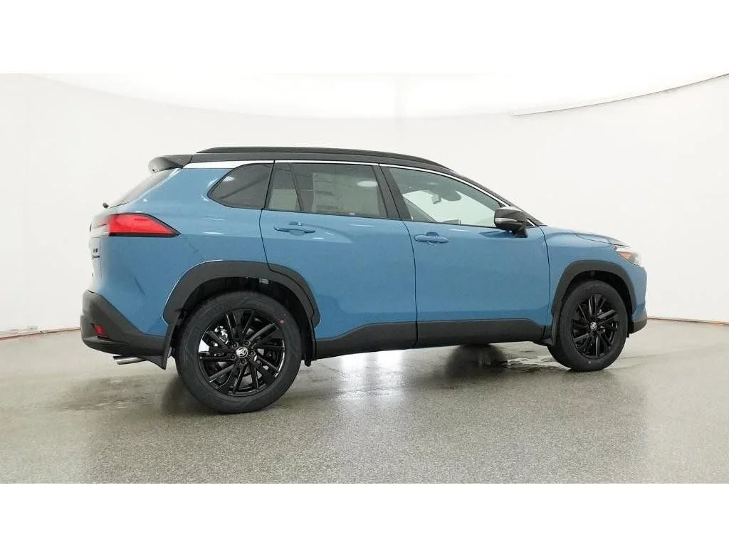 New 2026 Cavalry Blue with Jet Black roof Toyota Hybrid XSE image 33