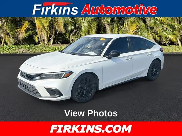 Used 2024 White Honda Sport image 1