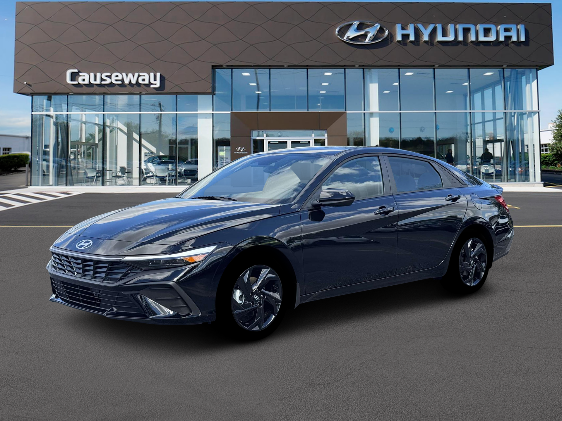 New 2026 Black Hyundai SEL Sport image 2