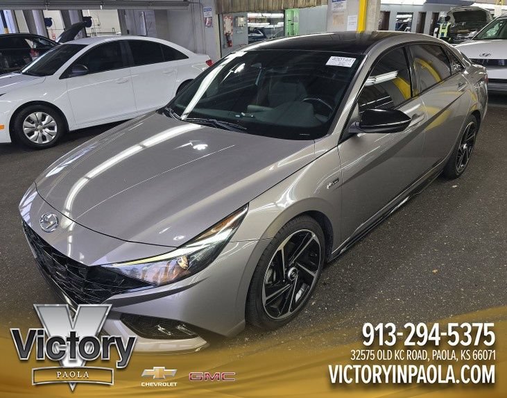 Used 2023 Gray Hyundai N Line image 1