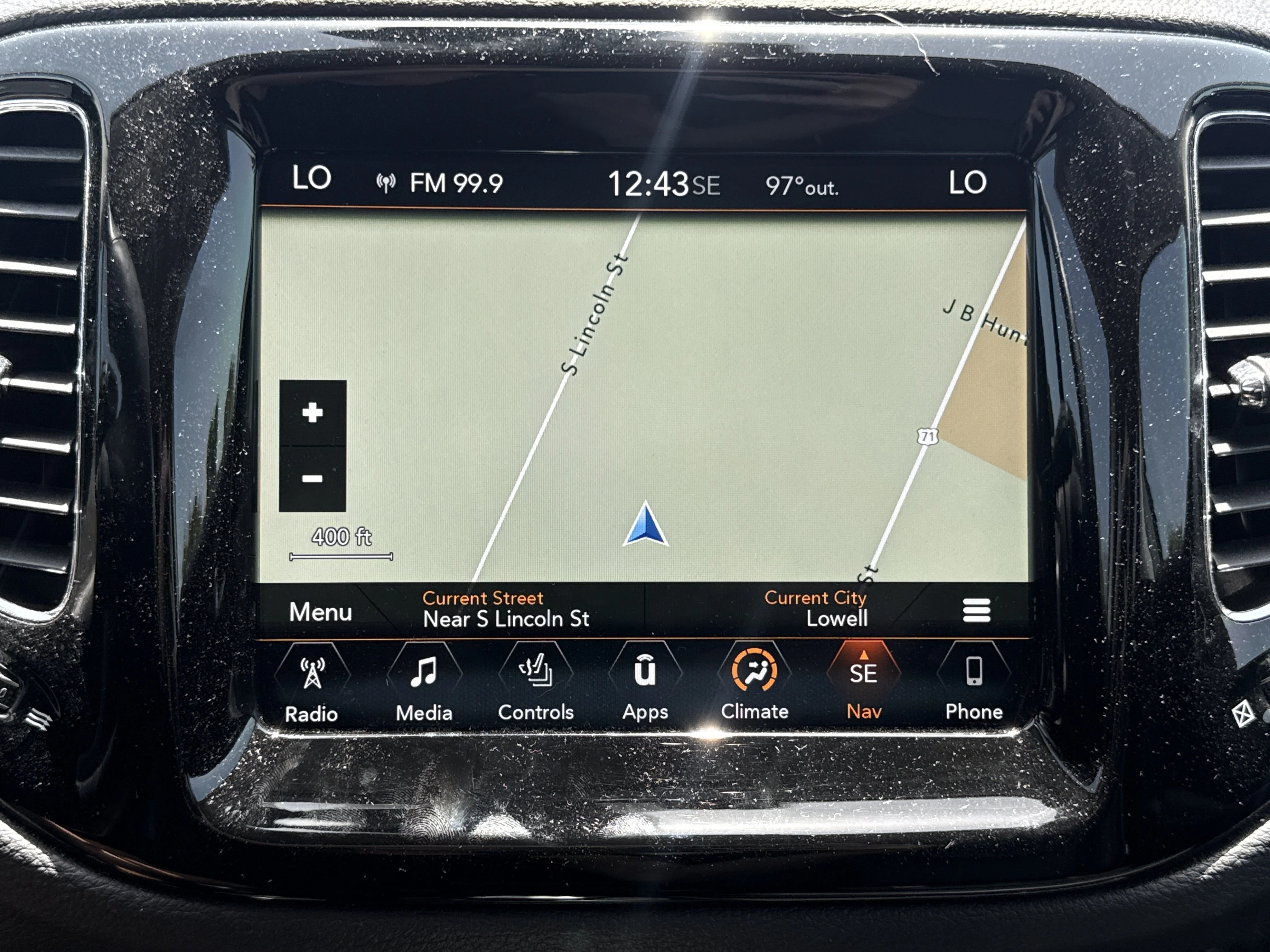 Used 2018 Pearl White Tri-Coat Jeep Limited image 6