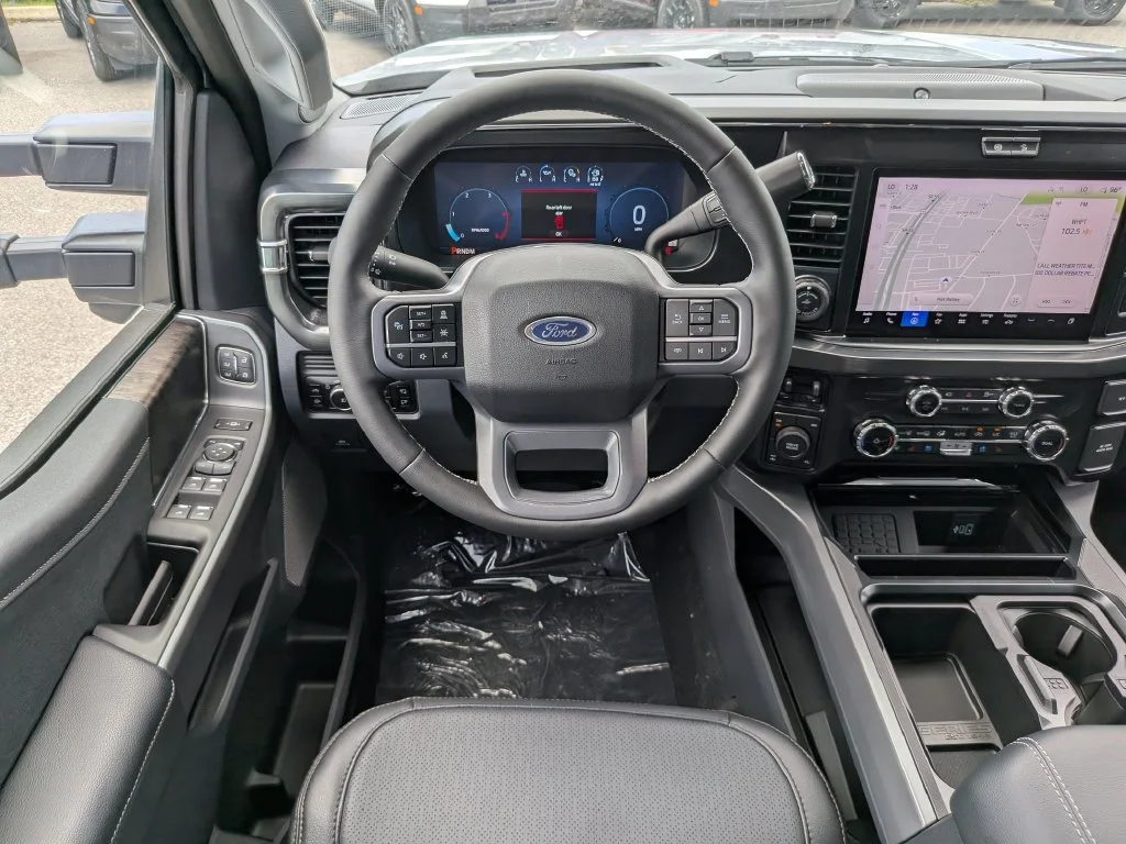 New 2026 Glacier Gray Metallic Tri-Coat Ford F-250® Lariat® image 14