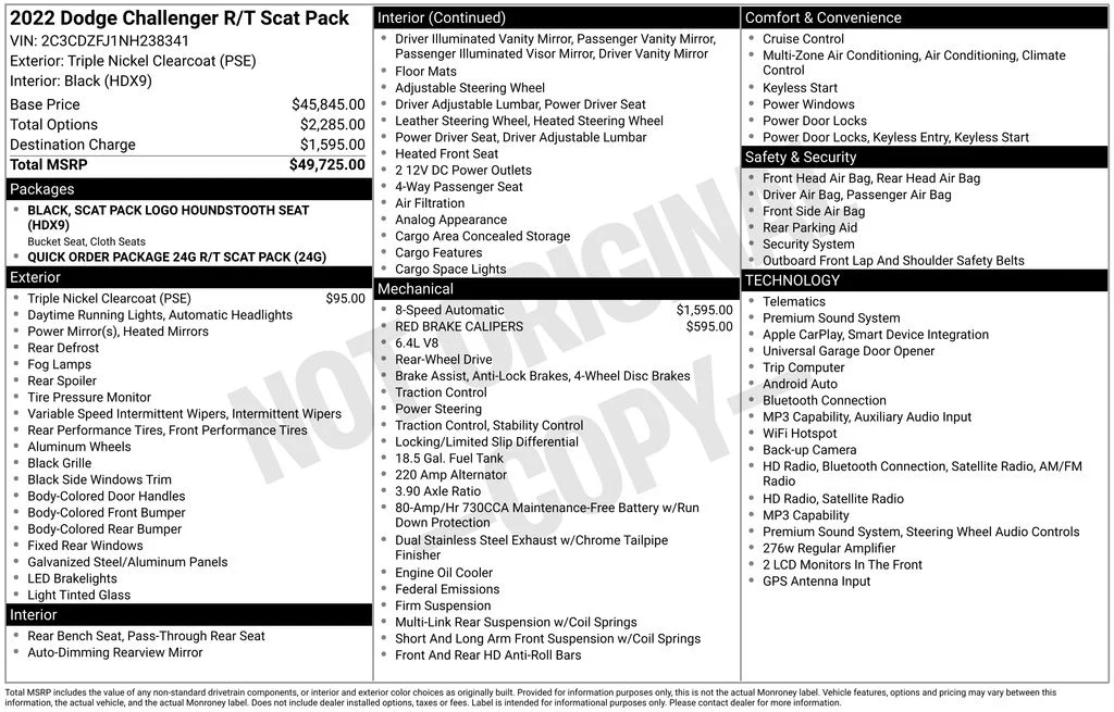 Used 2022  Dodge R/T Scat Pack image 35