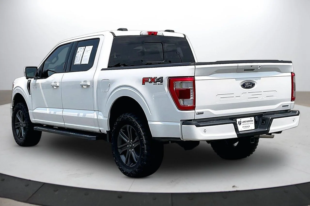 Certified Used 2022 White Ford Lariat image 7