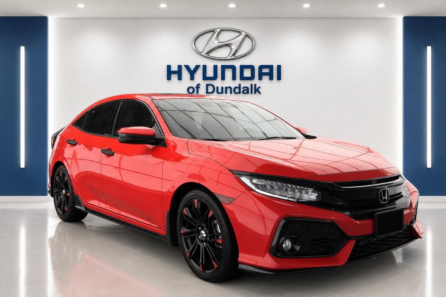 Used 2019 Red Honda Sport Touring image 1
