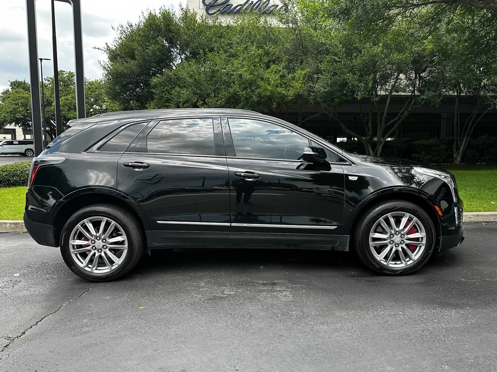 Certified Used 2024 Stellar Black Metallic Cadillac Sport image 6