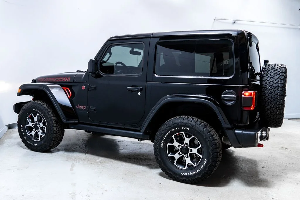 Used 2021 Black Clearcoat Jeep Rubicon image 2