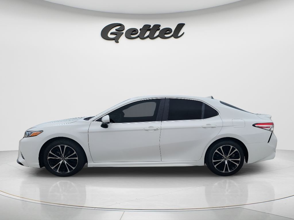 Certified Used 2020 White Toyota SE image 8