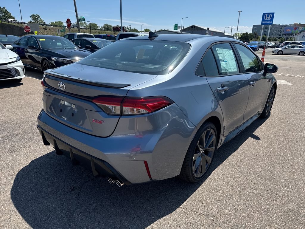 New 2026 Celestite with Midnight Black Metallic roof Toyota XSE image 7