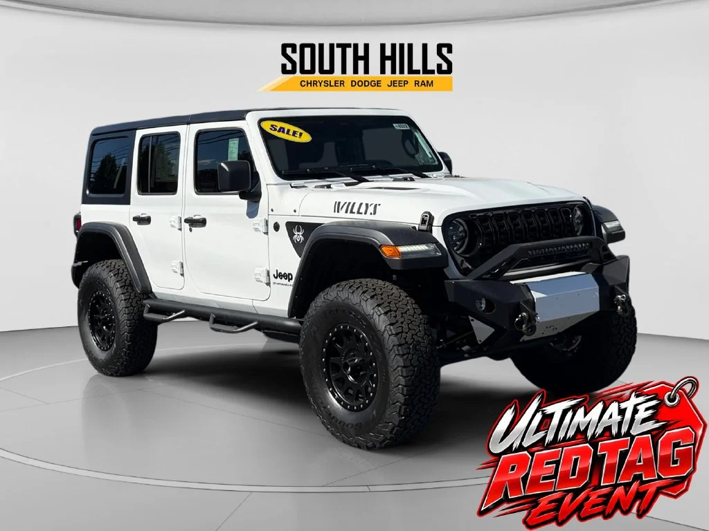 New 2026 Bright White Clear-Coat Exterior Paint Jeep Black Widow image 7