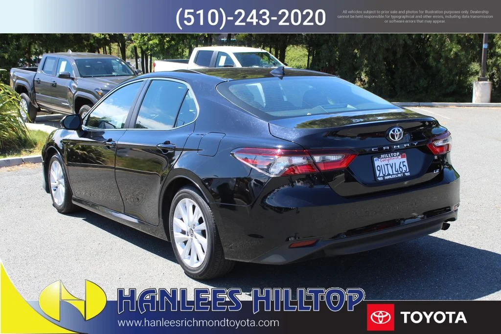 Certified Used 2023 Black Toyota LE image 9