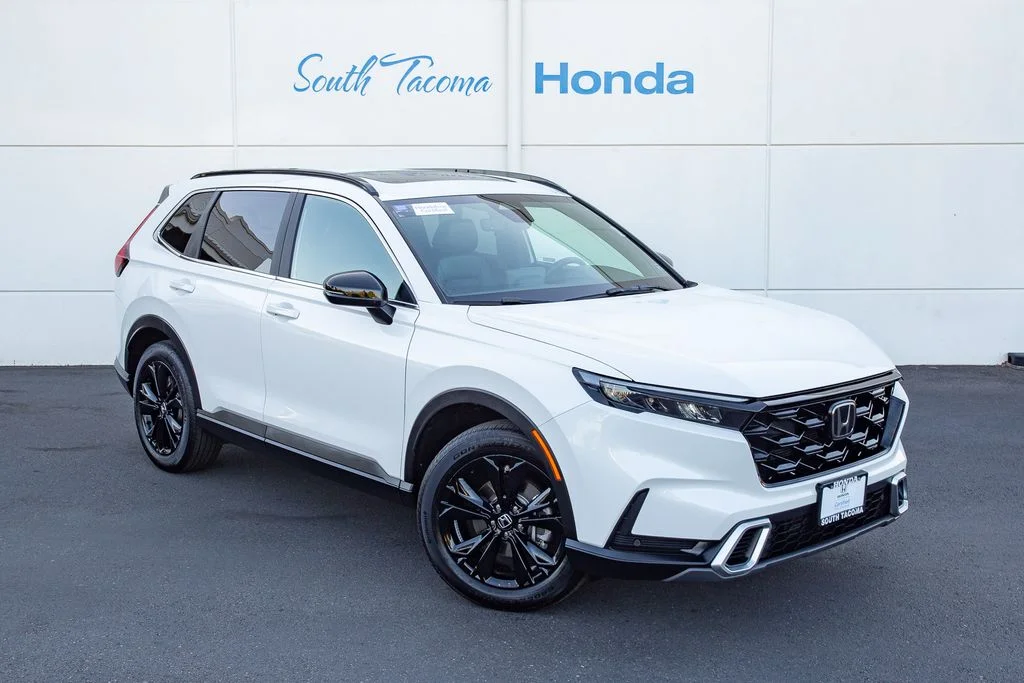 Certified Used 2024 Platinum White Pearl Honda AWD Sport Touring image 2