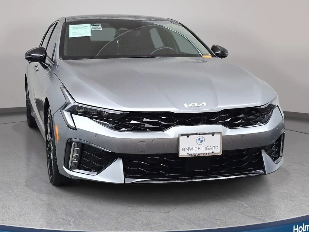 Used 2025 Steel Matte Gray Kia GT image 3