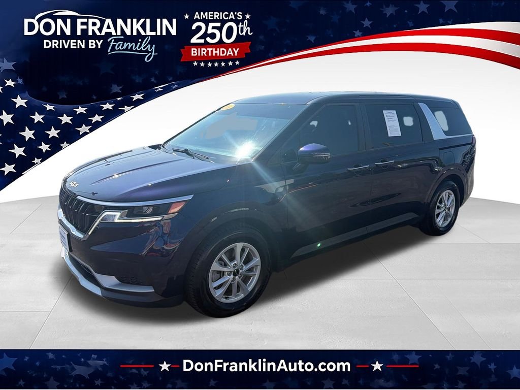 Used 2024 Blue Kia LX image 1