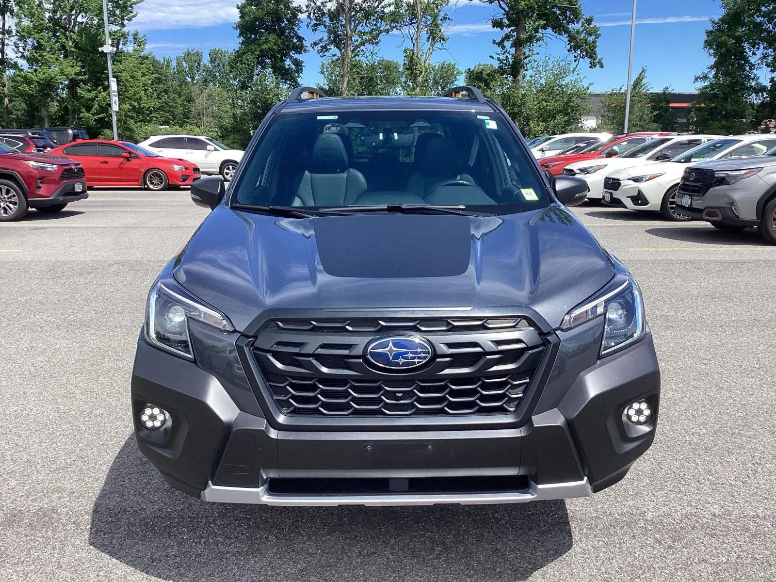 Used 2024 Magnetite Gray Metallic Subaru Wilderness image 2