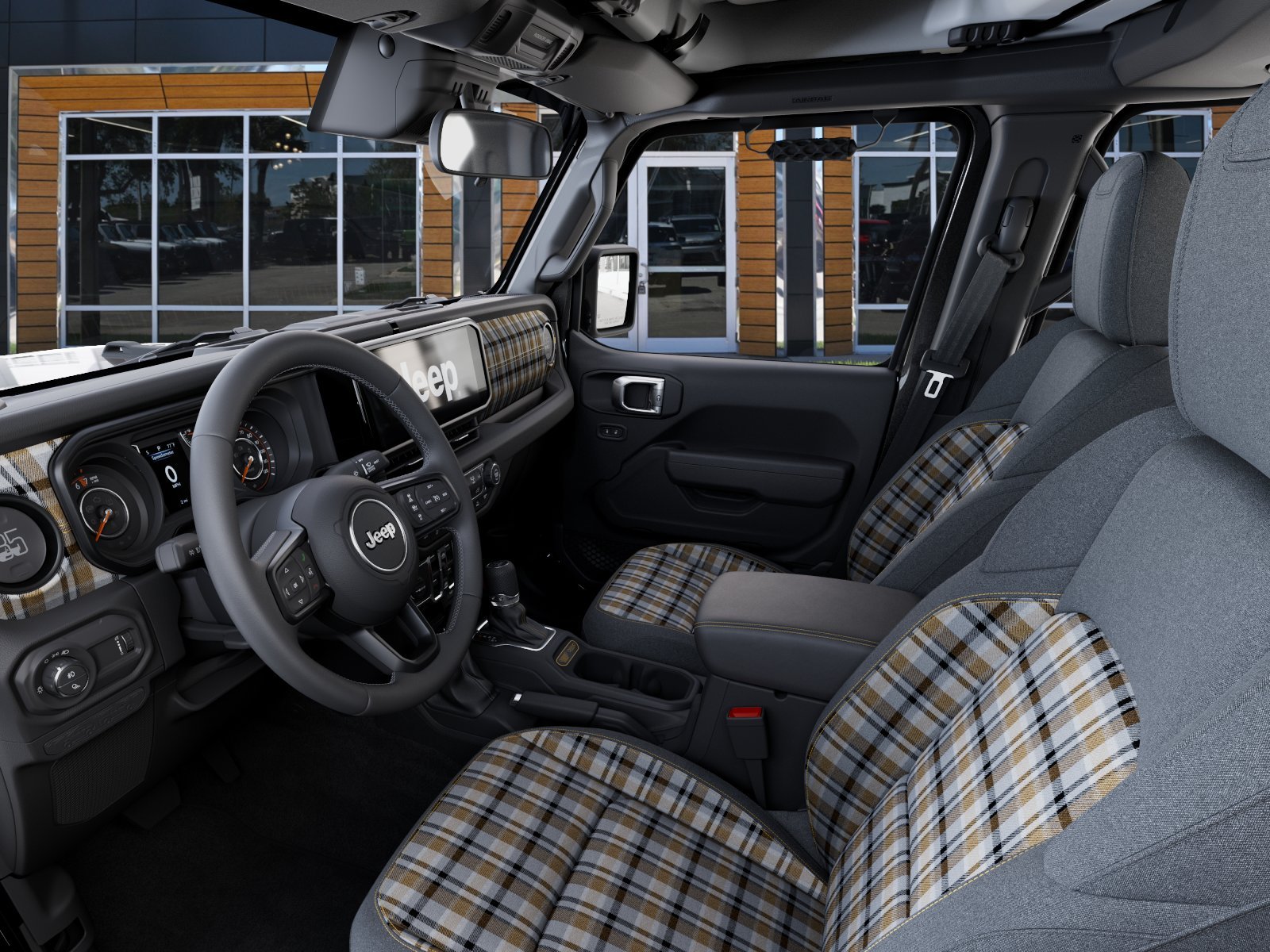 New 2026 Granite Crystal Metallic Clearcoat Jeep 85th Anniversary Edition image 48