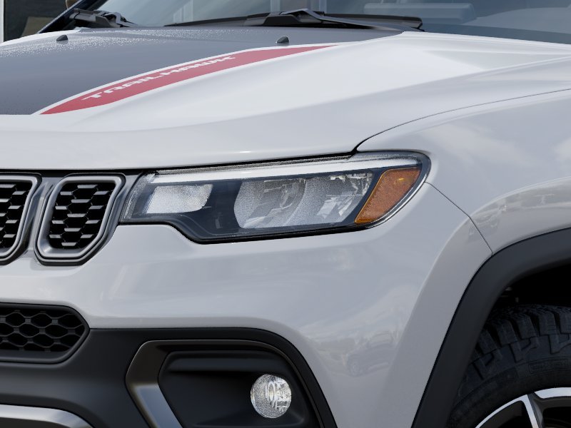 New 2026 Bright White Clear-Coat Exterior Paint Jeep Trailhawk image 42