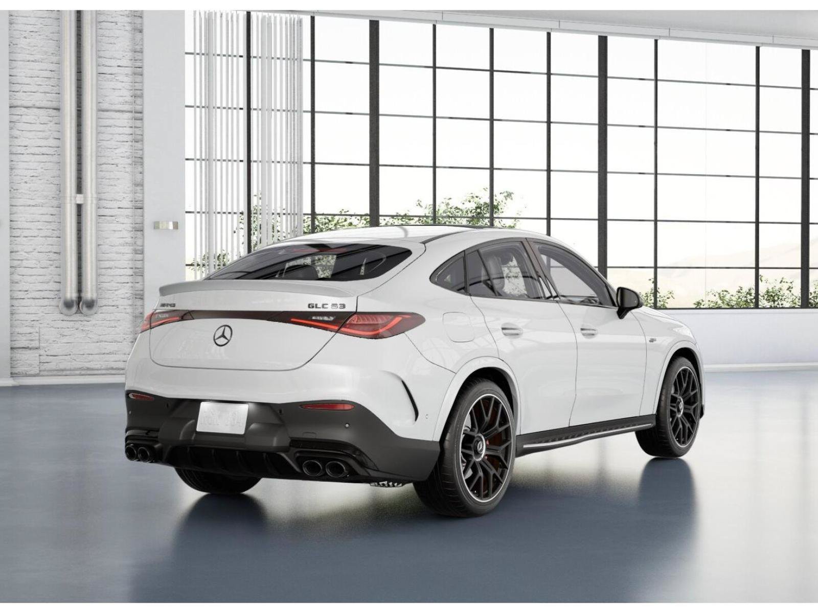 New 2027 MANUFAKTUR Moonlight White Metallic Mercedes-Benz AMG® GLC 53 4MATIC+ Coupe image 22