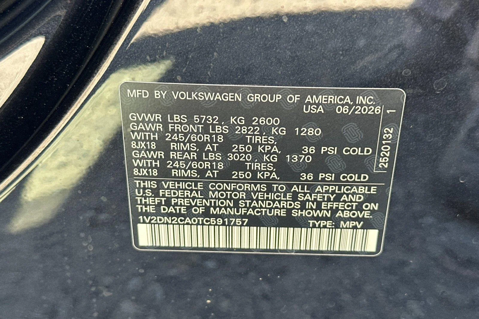 New 2026 Deep Black Pearl Volkswagen 2.0T SE image 29
