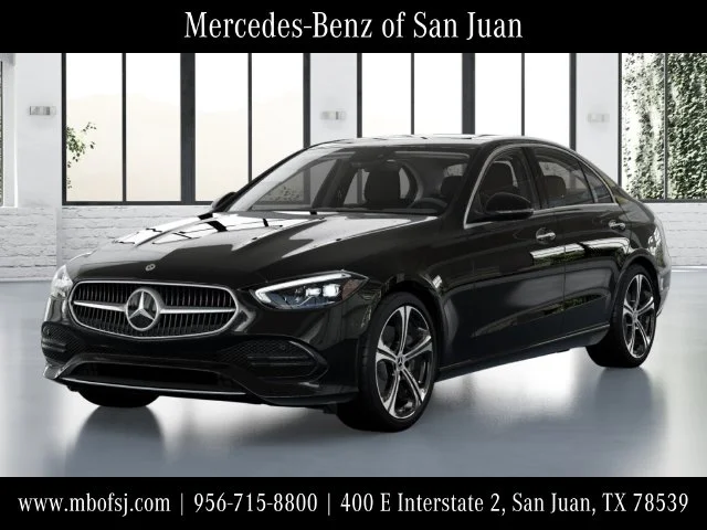New 2027 Black Mercedes-Benz C 300 image 1