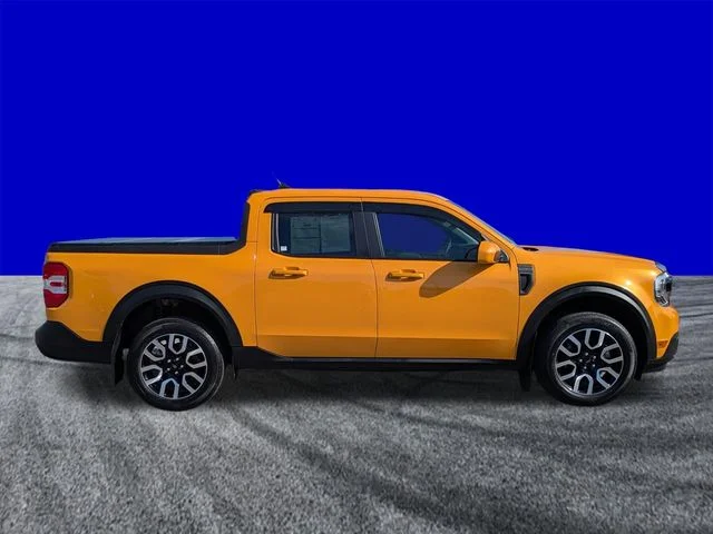 Certified Used 2023 Orange Metallic Ford Lariat image 3