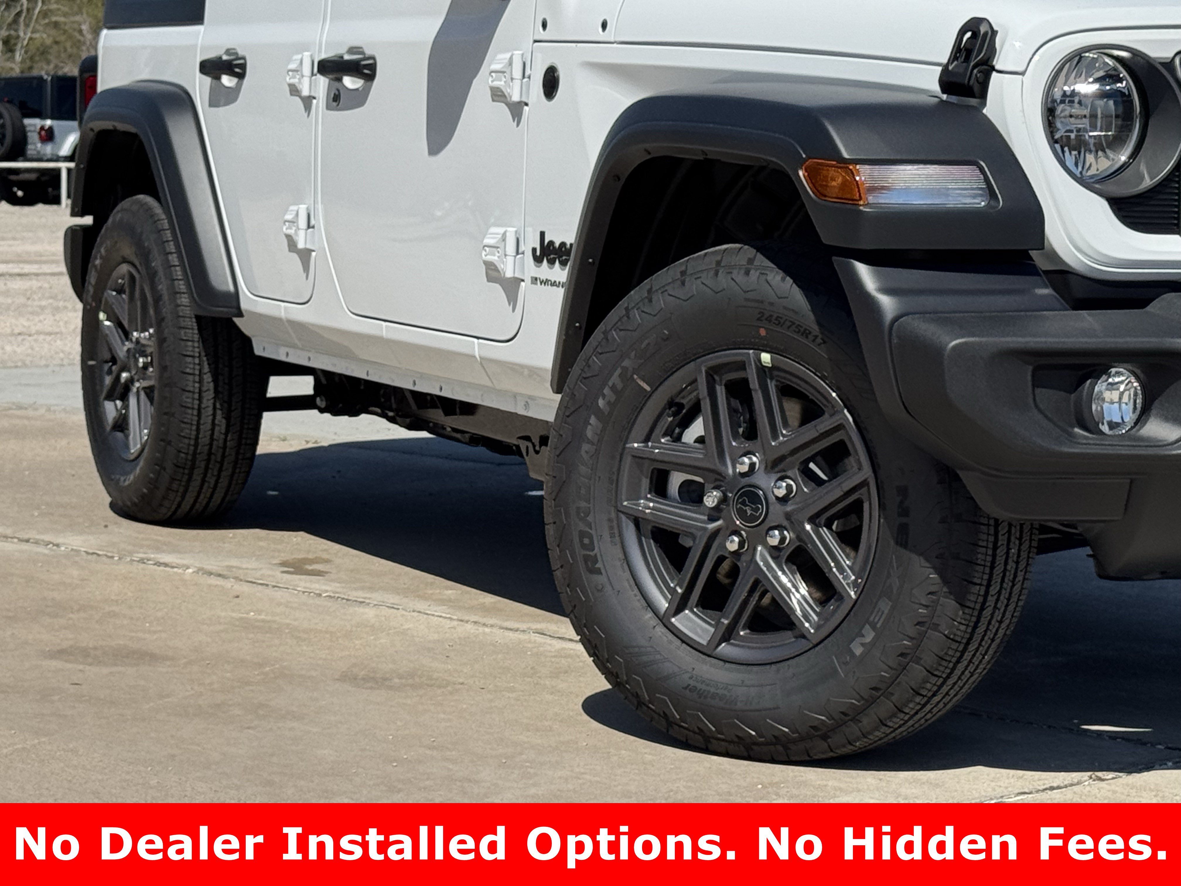 New 2026 Bright White Clear-Coat Exterior Paint Jeep Sport image 11